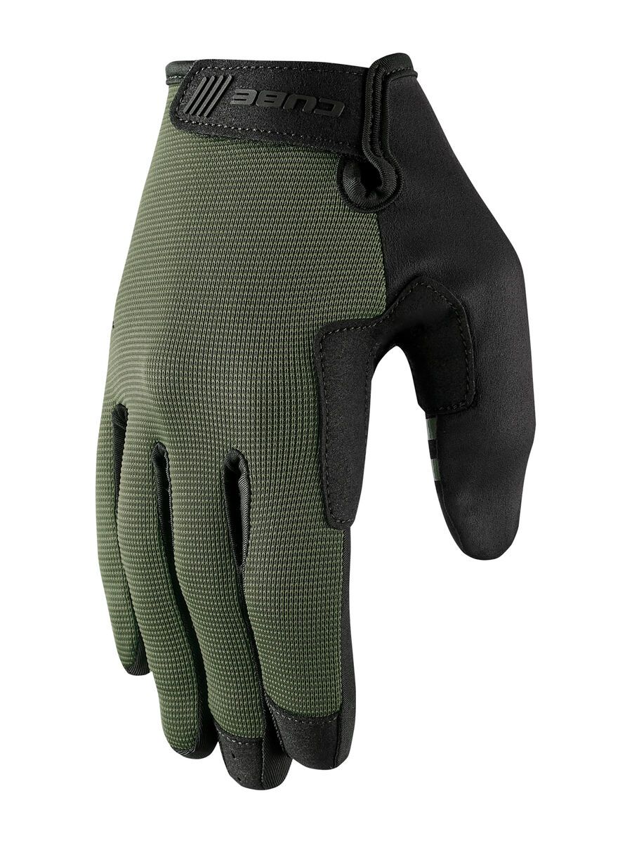 Cube Handschuhe Gravity Langfinger TM, reed green - Bild 1