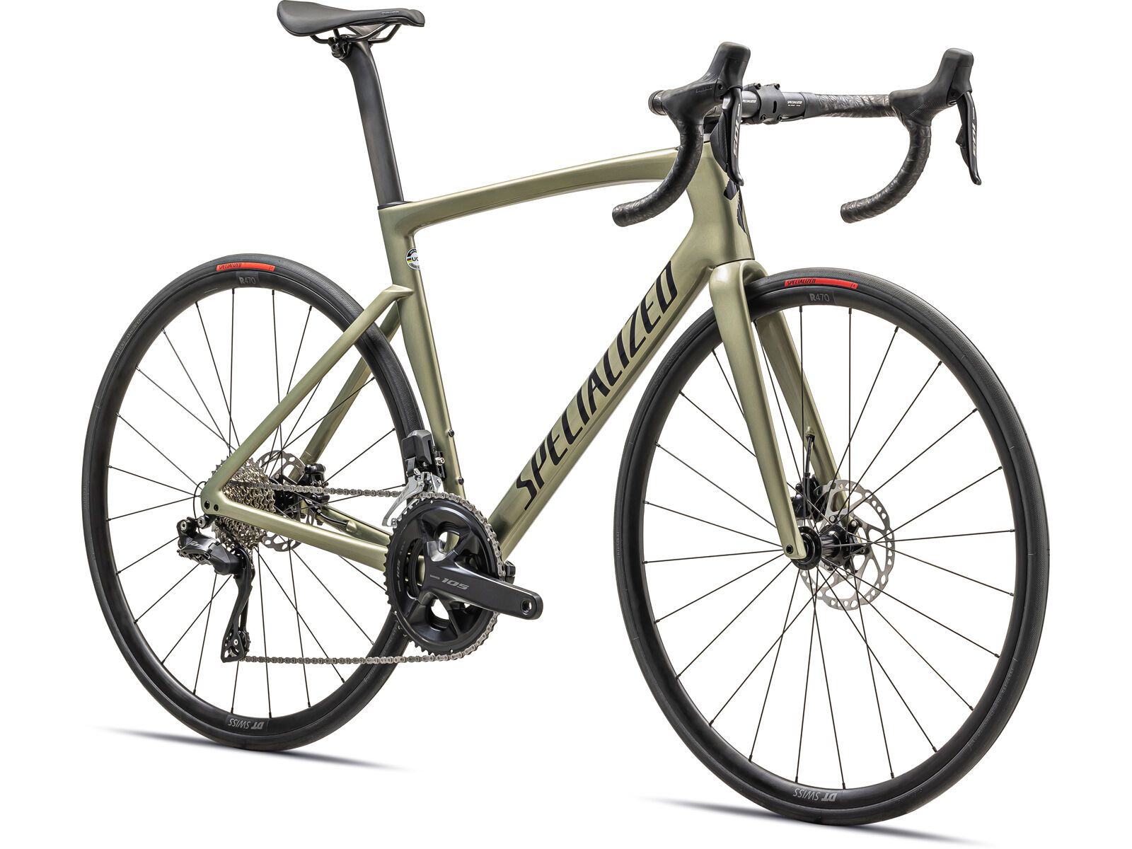 Specialized Tarmac SL7 Comp – Shimano 105 Di2, metallic spruce/midnight shadow - Bild 2