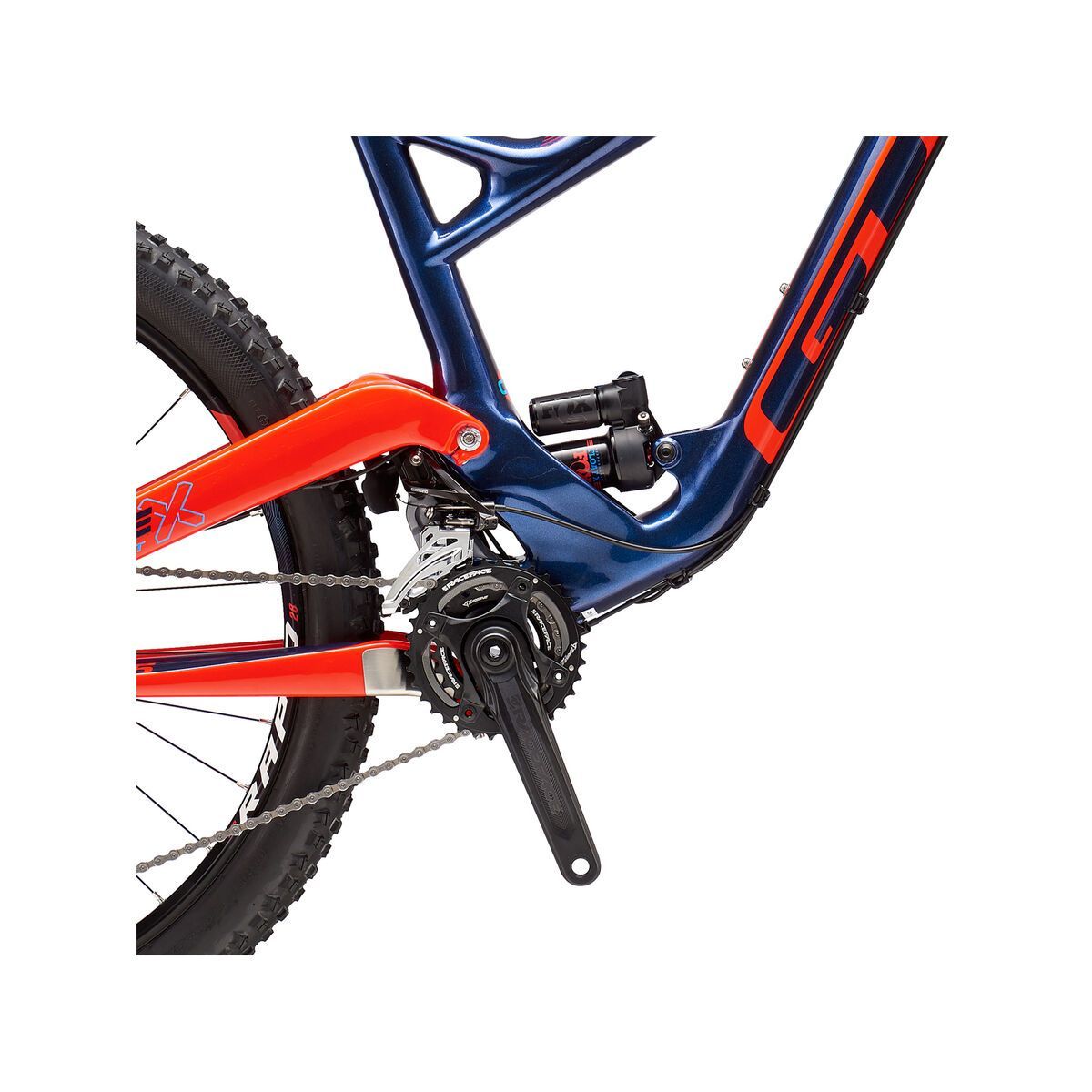 GT Force X Carbon Expert 27.5, blue/neon red - Bild 4