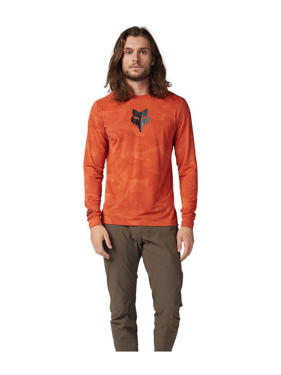 Fox Ranger Tru Dri LS Jersey, atomic orange - Bild 3