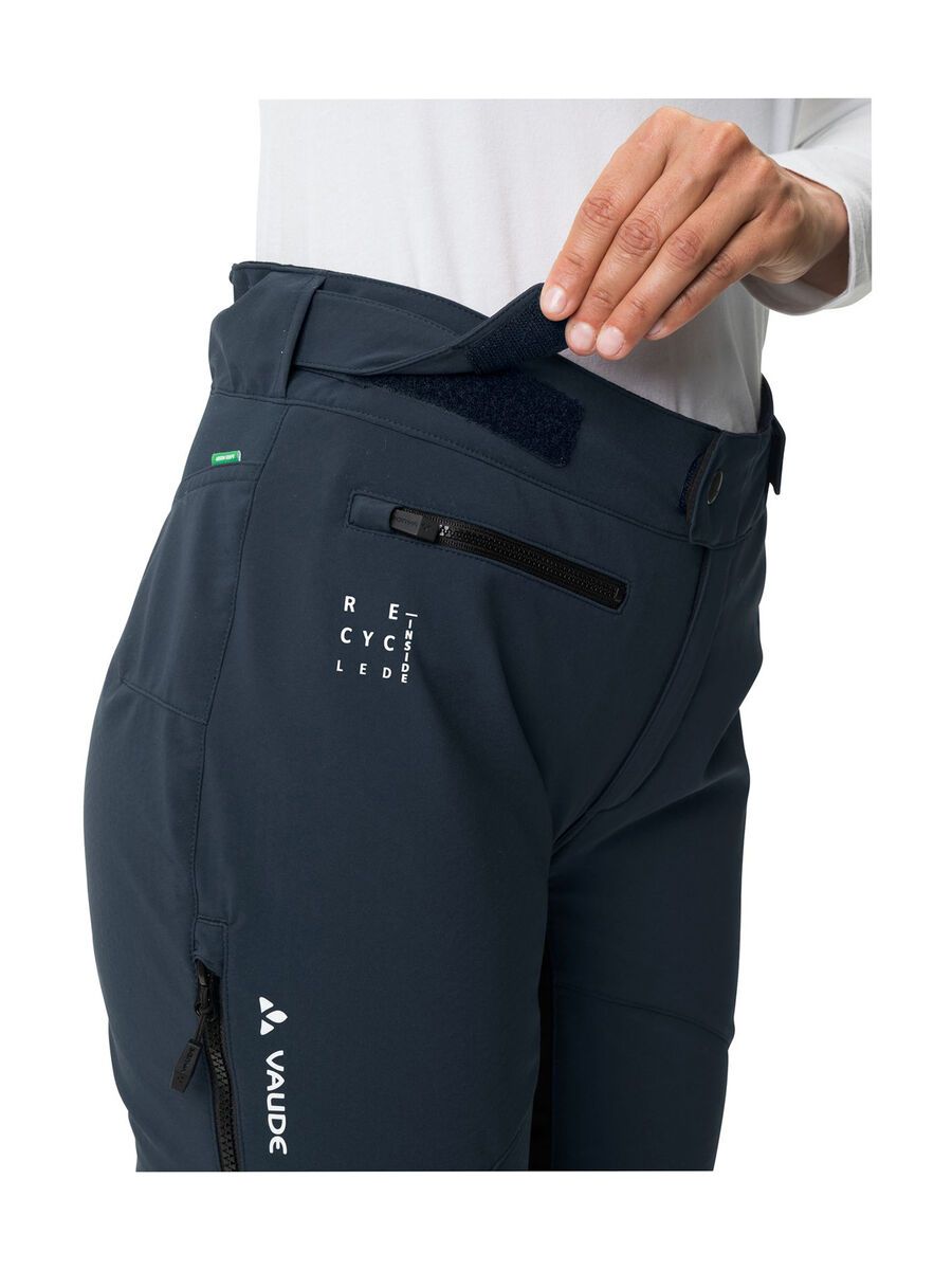 Vaude Women's Qimsa Softshell Pants II, dark sea - Bild 4