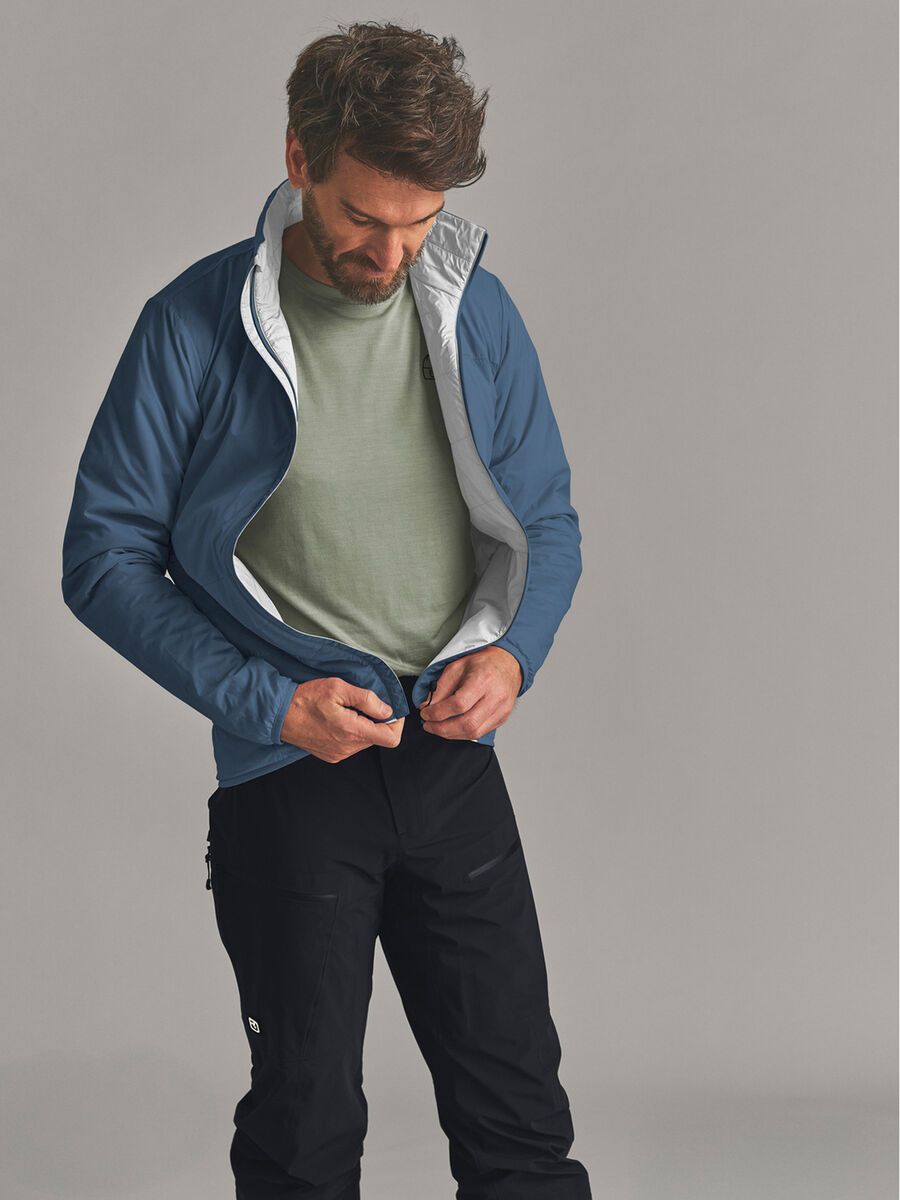 Ortovox Ortler Metawool 60 Rev Jacket M, grey ice - Bild 8