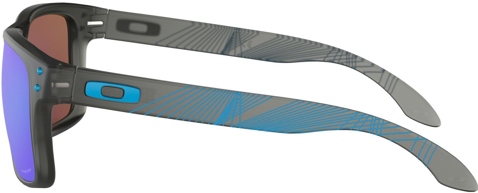 Oakley Holbrook Prizm Aero Grid Collection, matte gray smoke/Lens: prizm sapphire - Bild 4