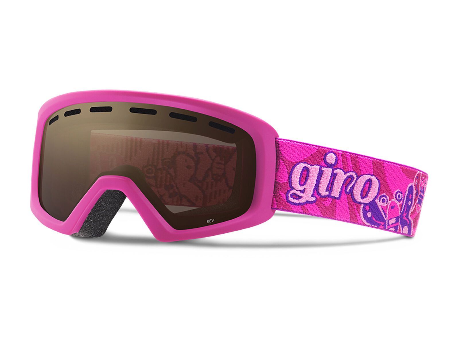 Giro Rev, berry/magenta butterflies, amber rose - Bild 1