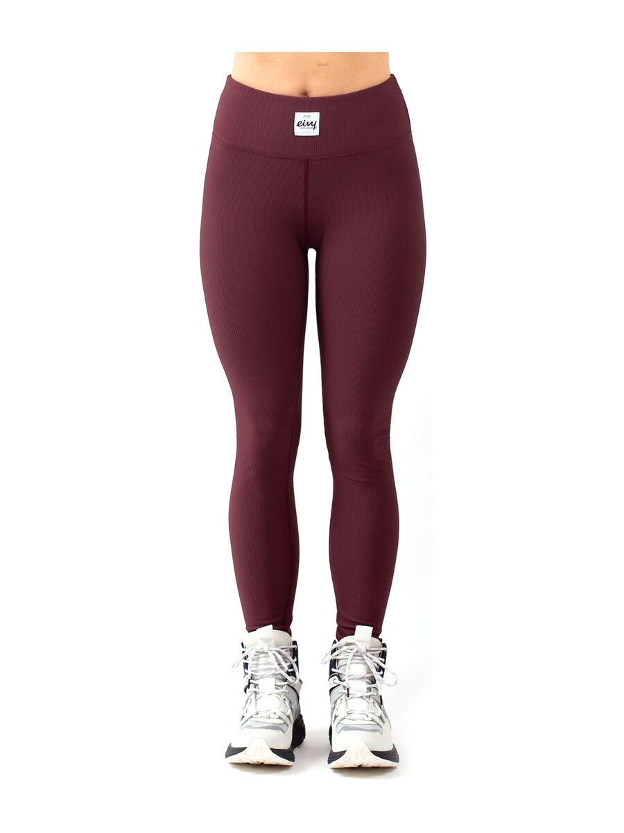 Eivy Icecold Rib Tights, wine - Bild 5