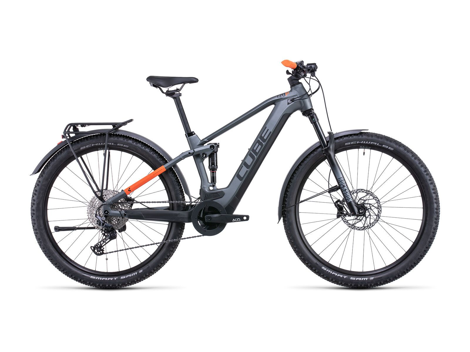 Cube Stereo Hybrid 120 Pro Allroad 625 27.5, flashgrey´n´orange - Bild 1