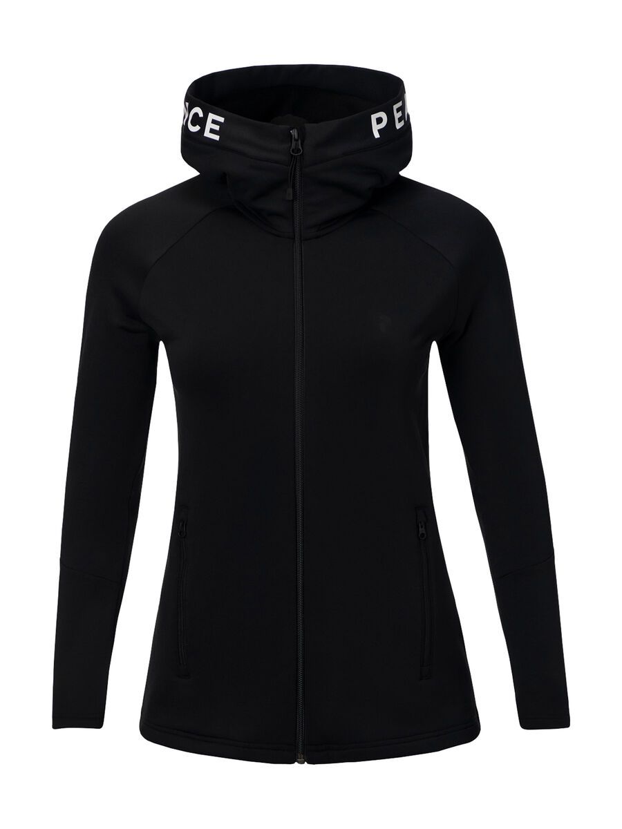 Peak Performance W Rider Zip Hood, black - Bild 1