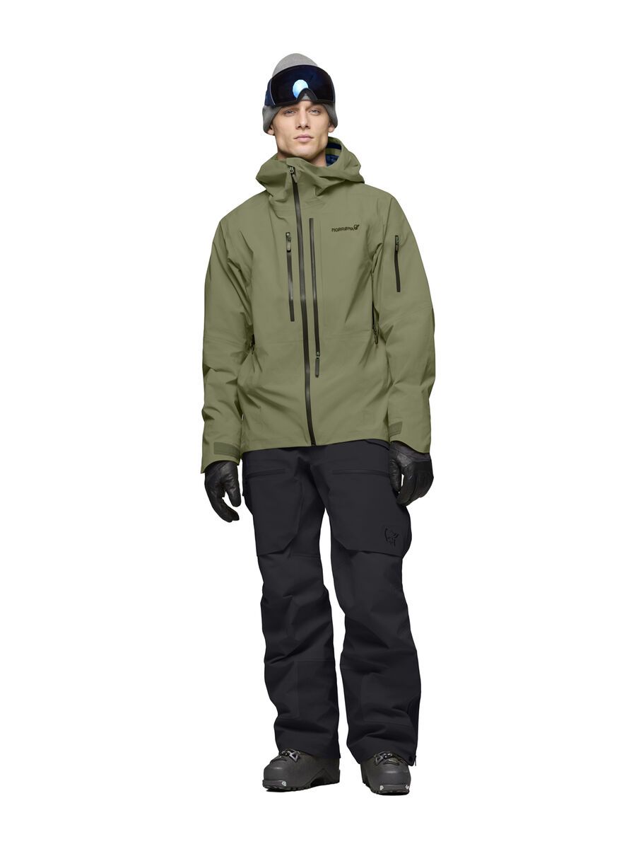Norrona lofoten Gore-Tex Pro Jacket M's, deep lichen green - Bild 4