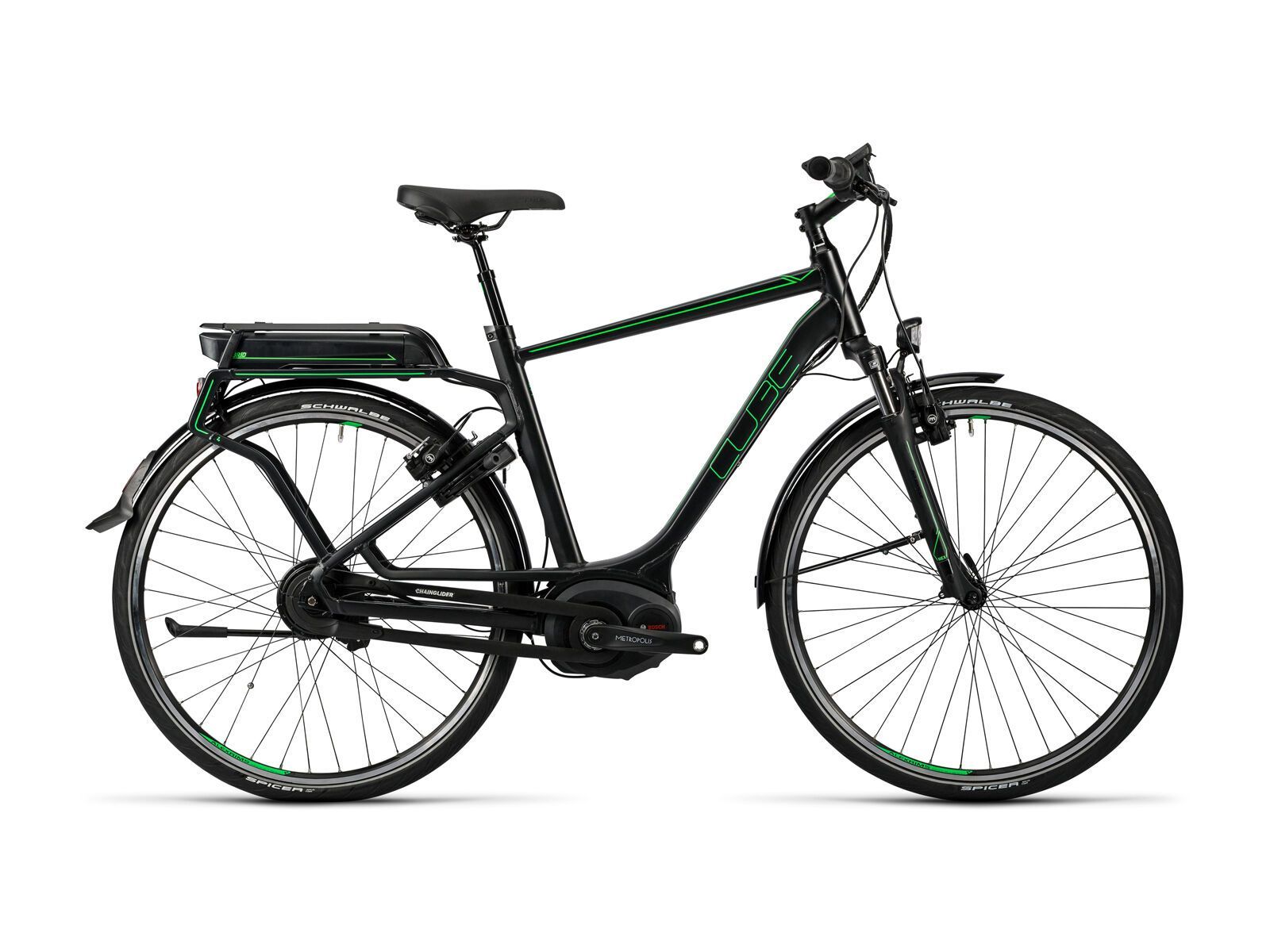 Cube Delhi Hybrid Pro 500, glossy´n´flashgreen - Bild 1