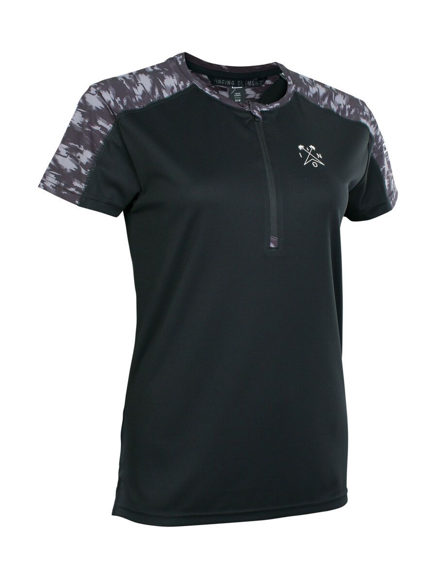 ION Tee Half Zip SS Traze Wms, black - Bild 1