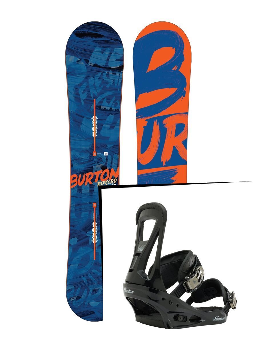 Burton Set: Ripcord 3D 2016 + Burton Freestyle - Bild 1