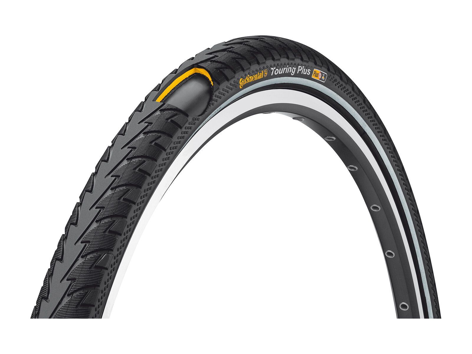 Continental Touring Plus PlusBreaker, 24 Zoll, black-reflex - Bild 1