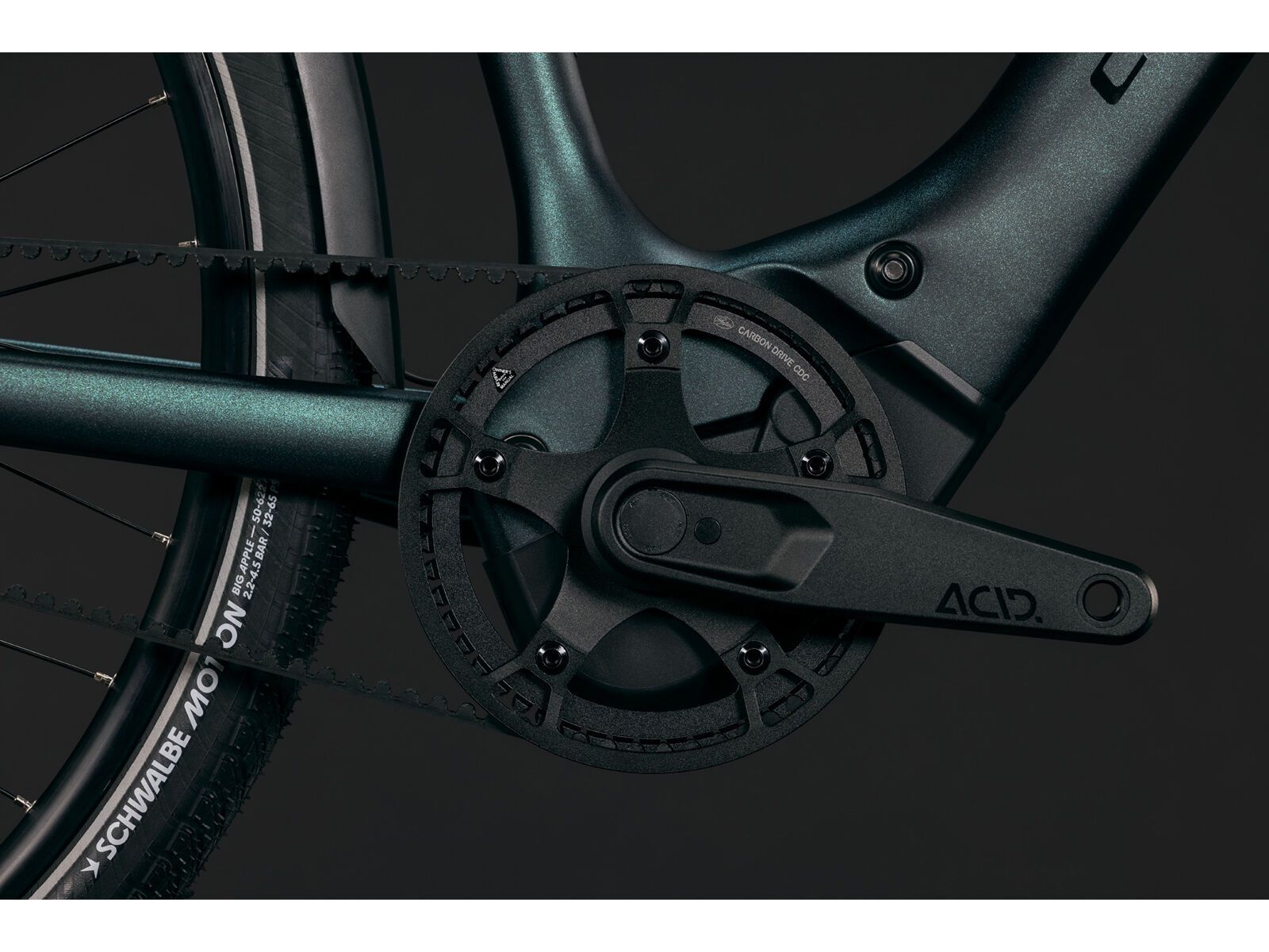 Cube Editor Hybrid SLX 400X FE, glitterteal´n´black - Bild 8