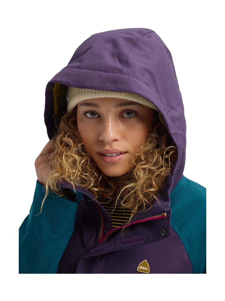 Burton Women's Eastfall Jacket, velvet/deep teal/evilo - Bild 6