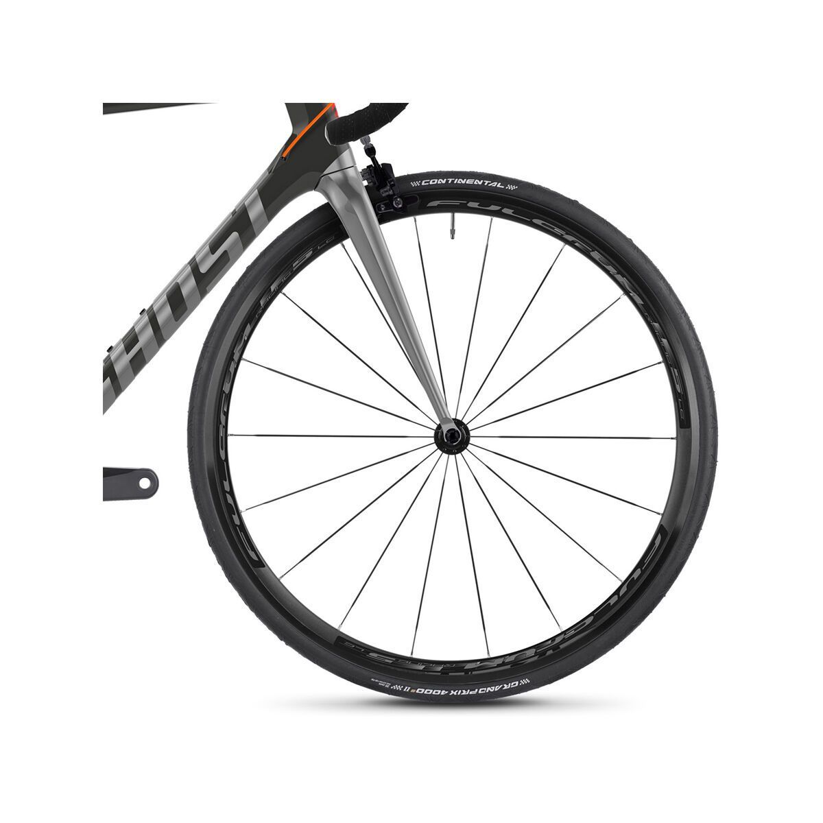 Ghost Nivolet 6.8 LC, titanium gray/urban gray/neon orange - Bild 2