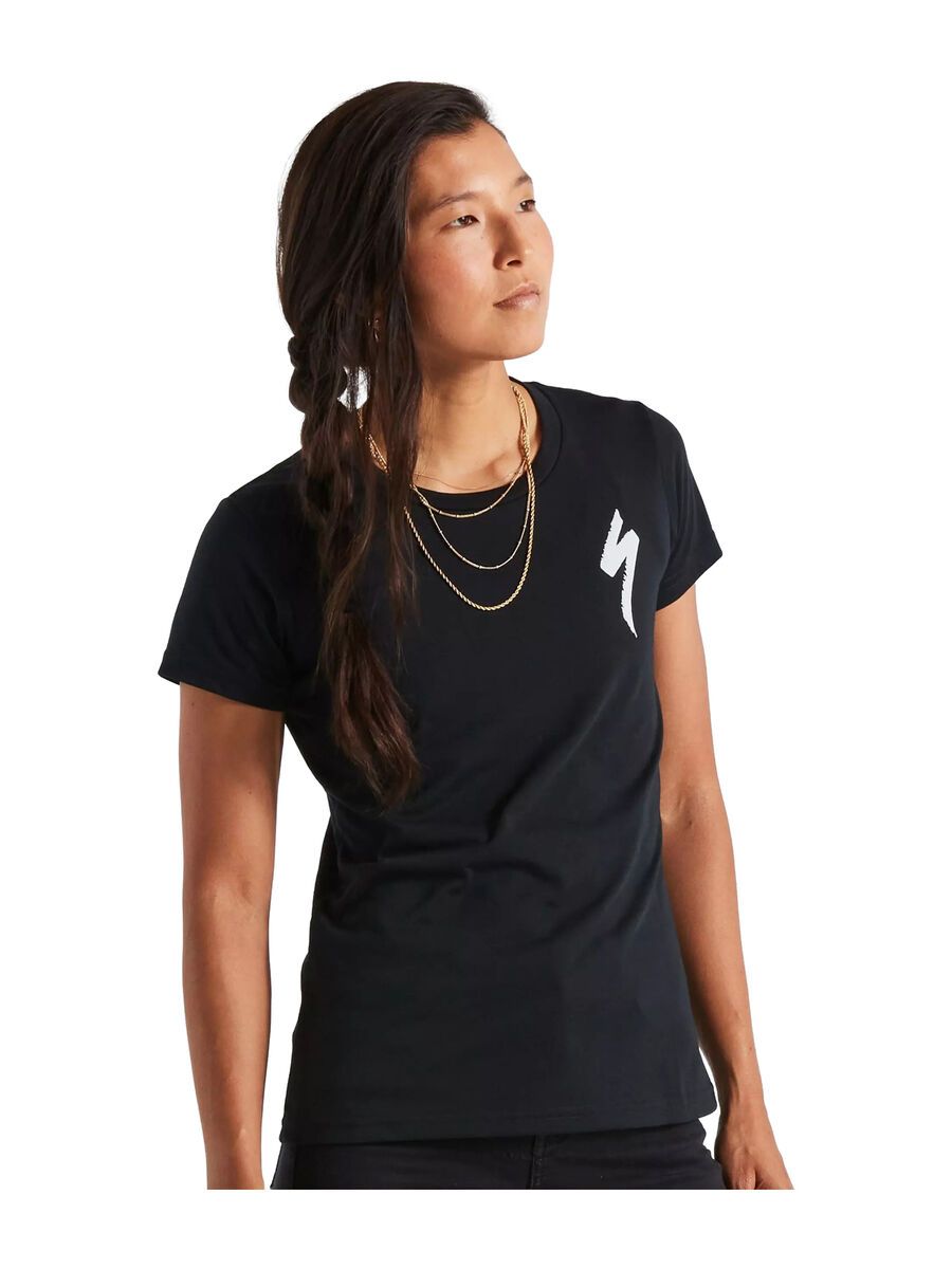 Specialized S-Logo T-Shirt Damen kurzarm, black - Bild 2
