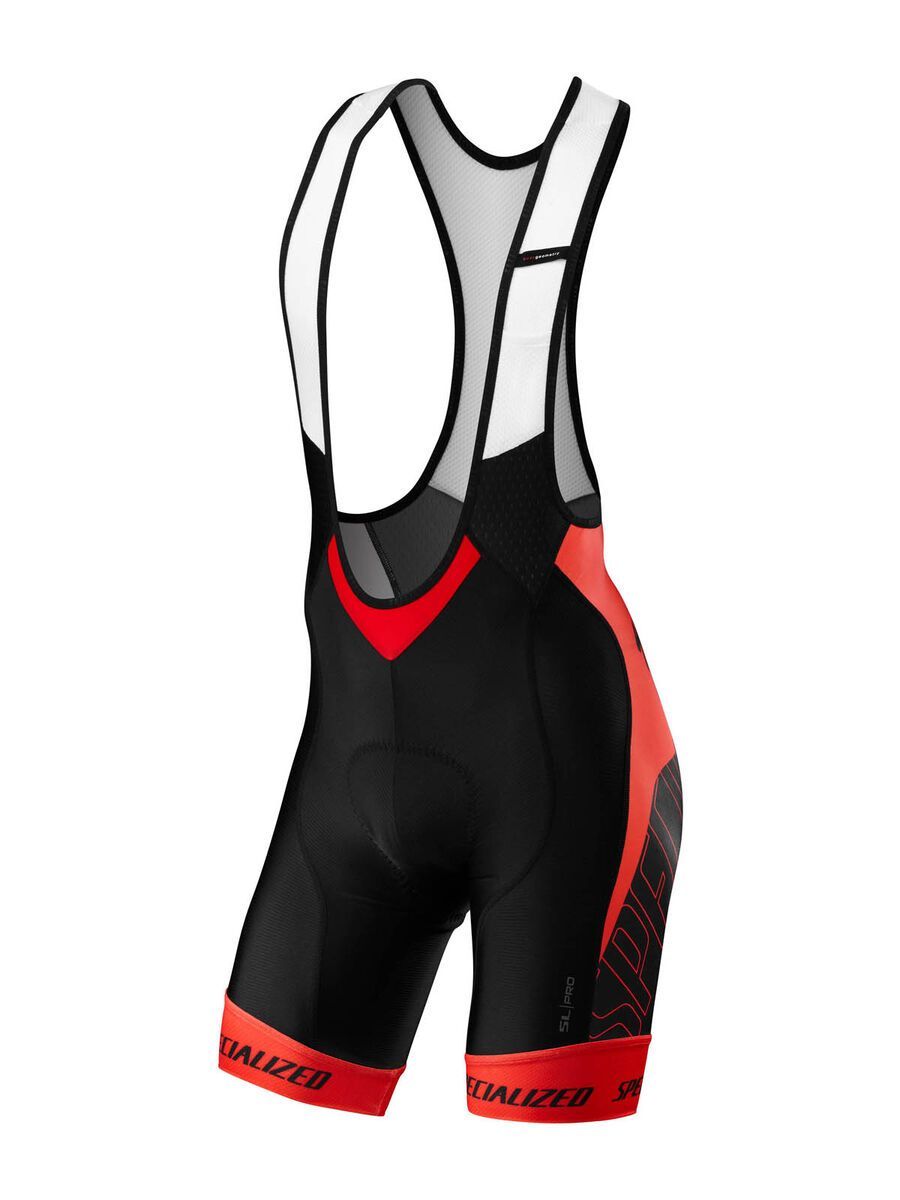 Specialized SL Pro Bib Short, black/red team - Bild 1