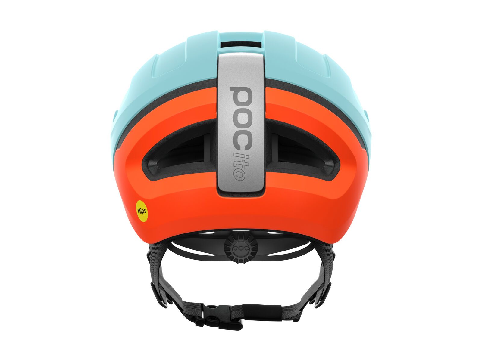 POC POCito Omne MIPS, indicolite blue matt/carnelian orange matt - Bild 4