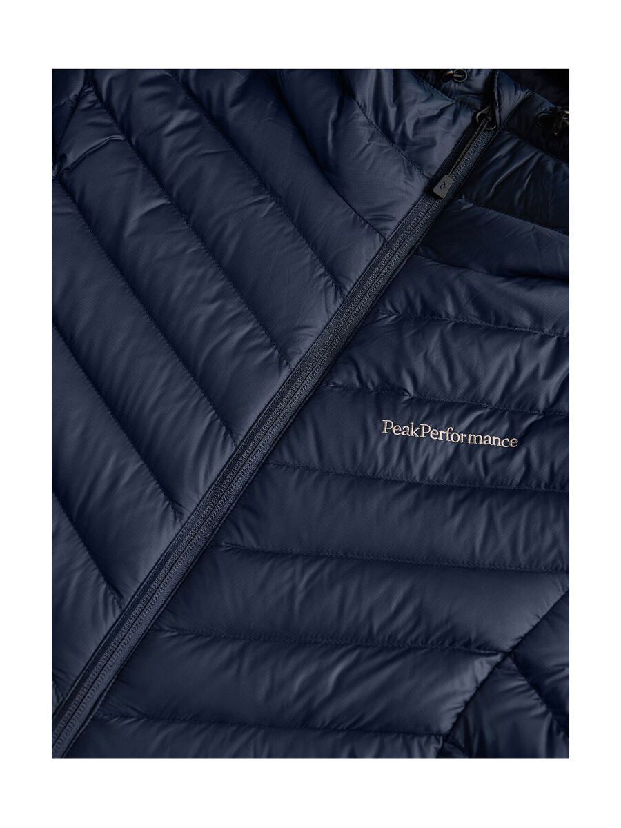 Peak Performance W Frost Down Hood Jacket, blue shadow - Bild 4