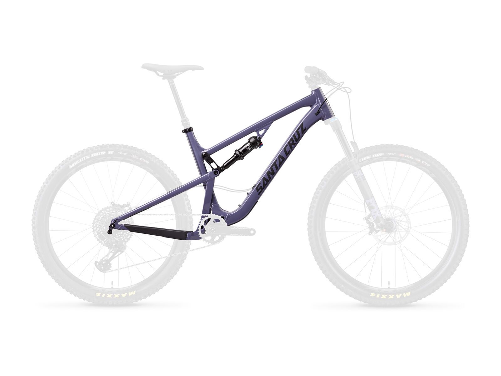 Santa Cruz 5010 AL Frameset, purple and carbon - Bild 1