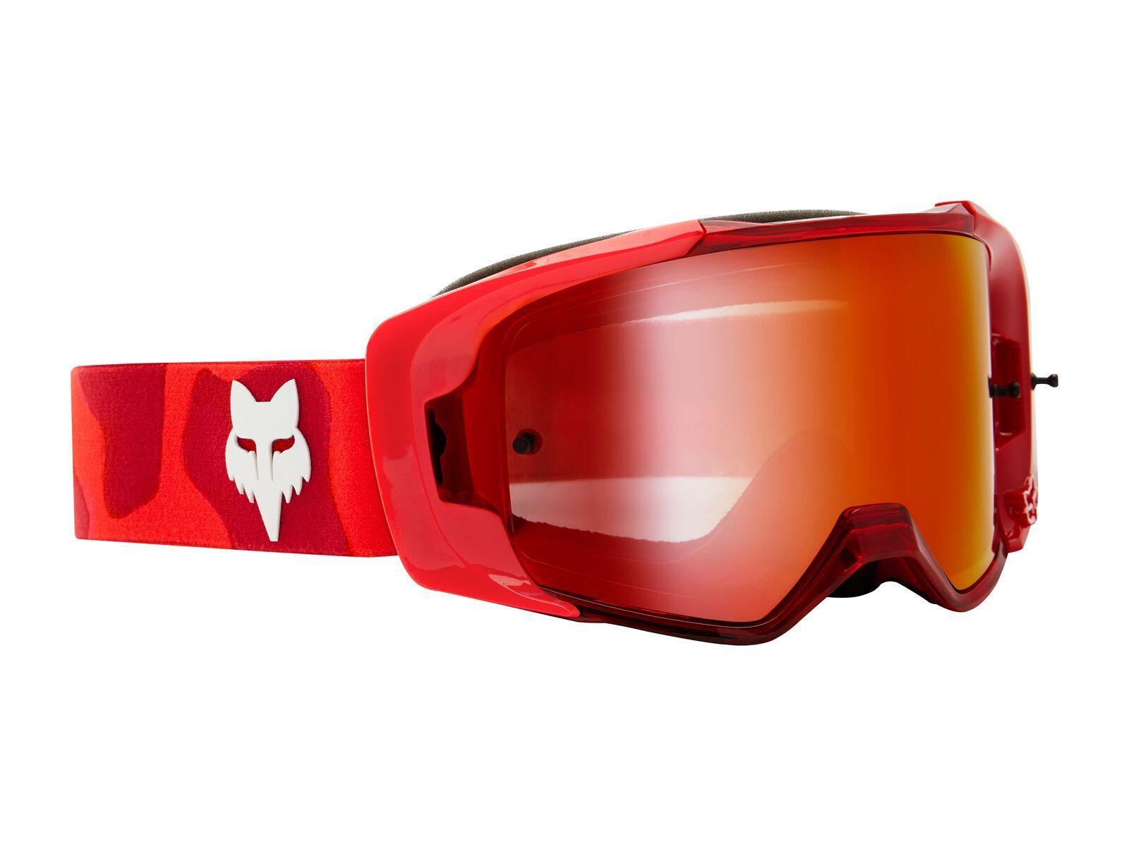 Fox Vue Psycosis Goggle Spark, flame red/Lens: spark mirror injected - Bild 2