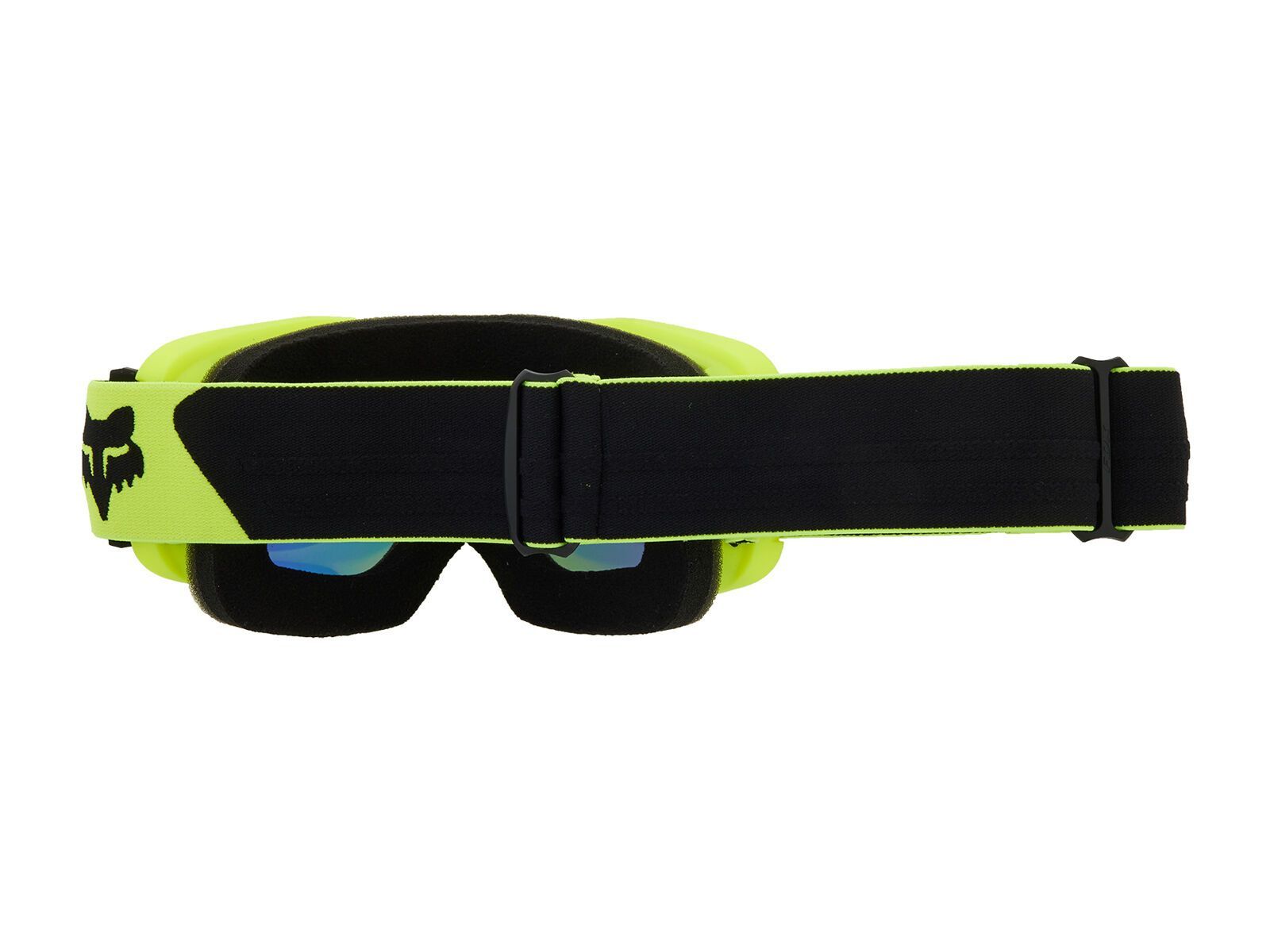 Fox Main Core Goggle, Spark Mirrored/Track / fluorescent yellow - Bild 2