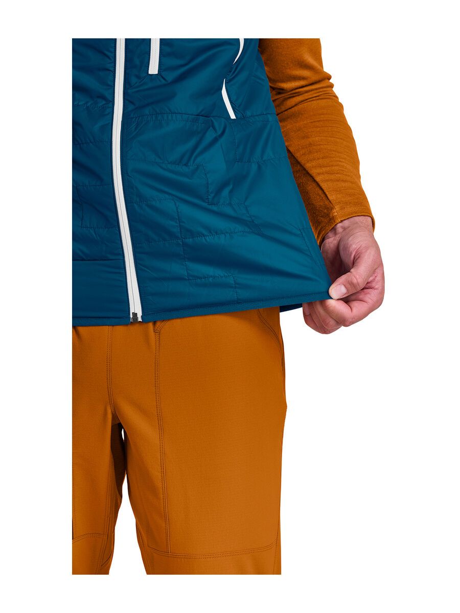 Ortovox Swisswool Piz Boè Vest M, petrol blue - Bild 2