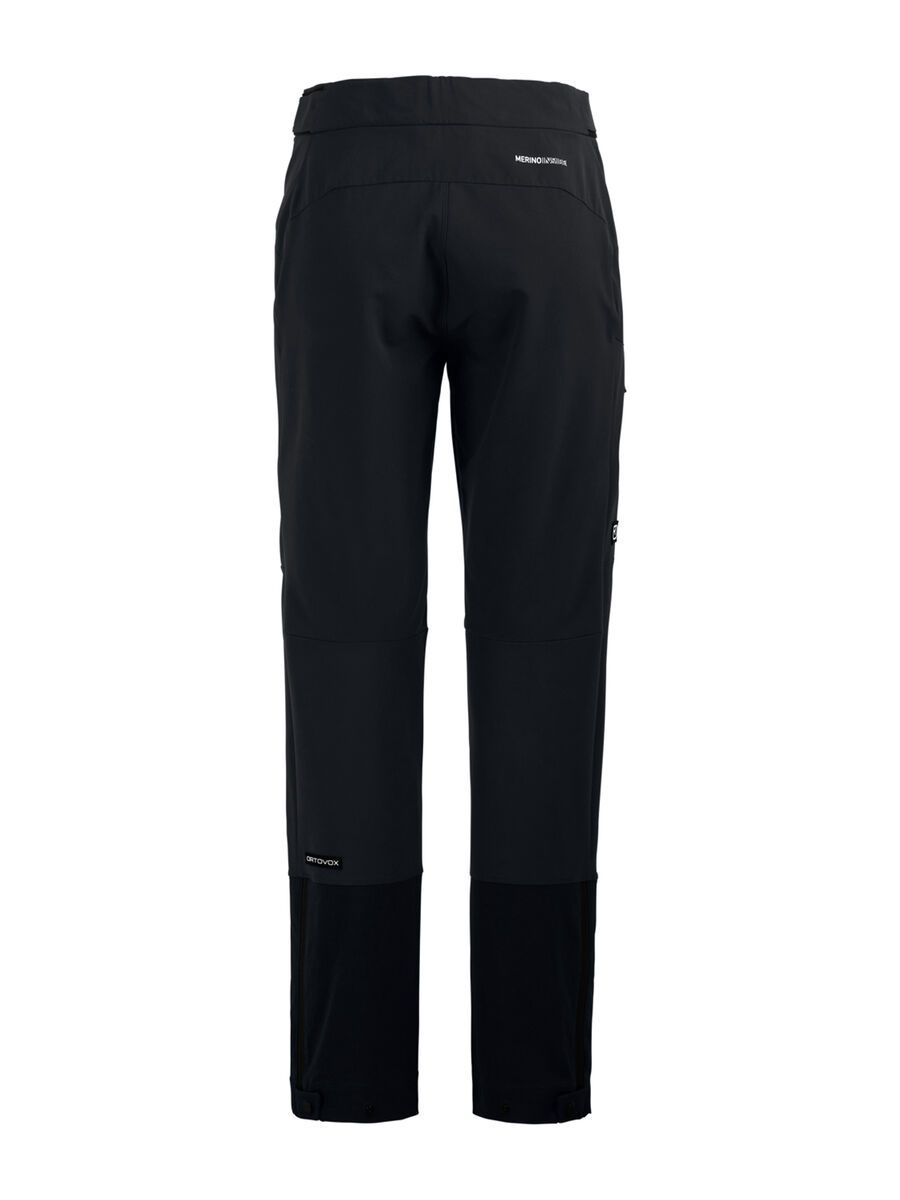 Ortovox Ortler Softshell Pants W, black raven - Bild 2