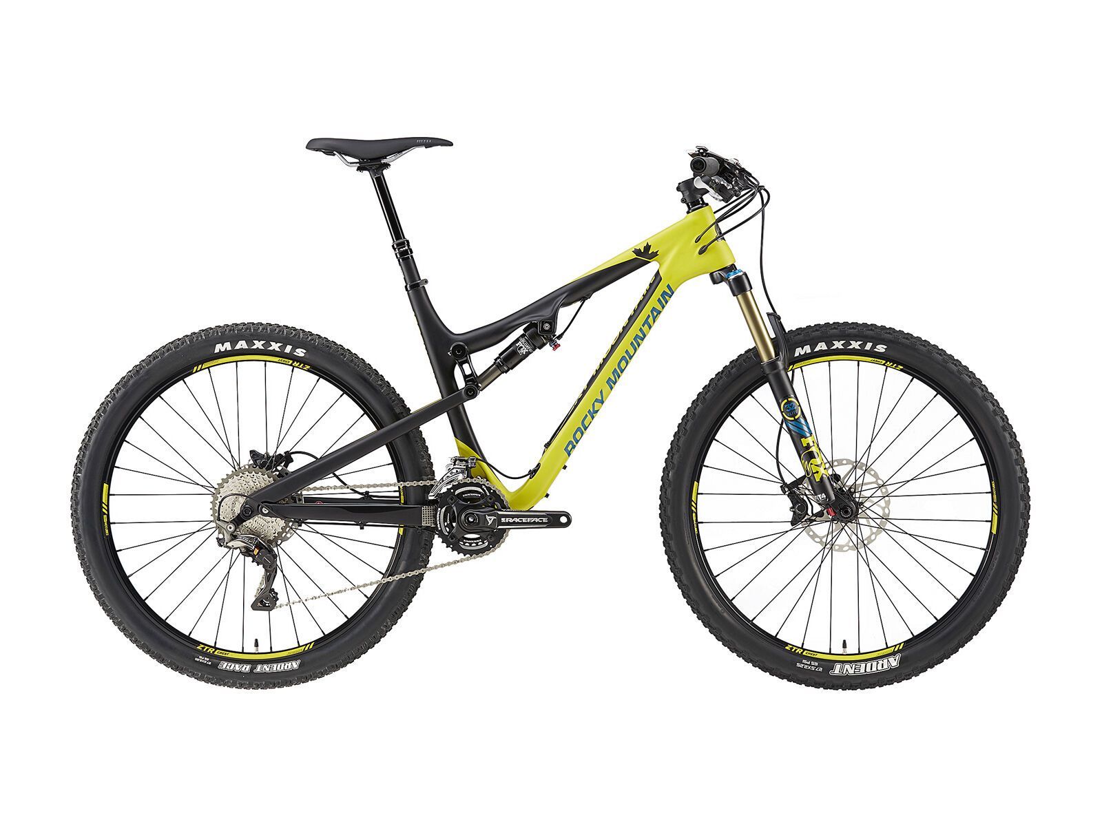 Rocky Mountain Thunderbolt 770 MSL, matte lemongrass/black/petrol - Bild 1
