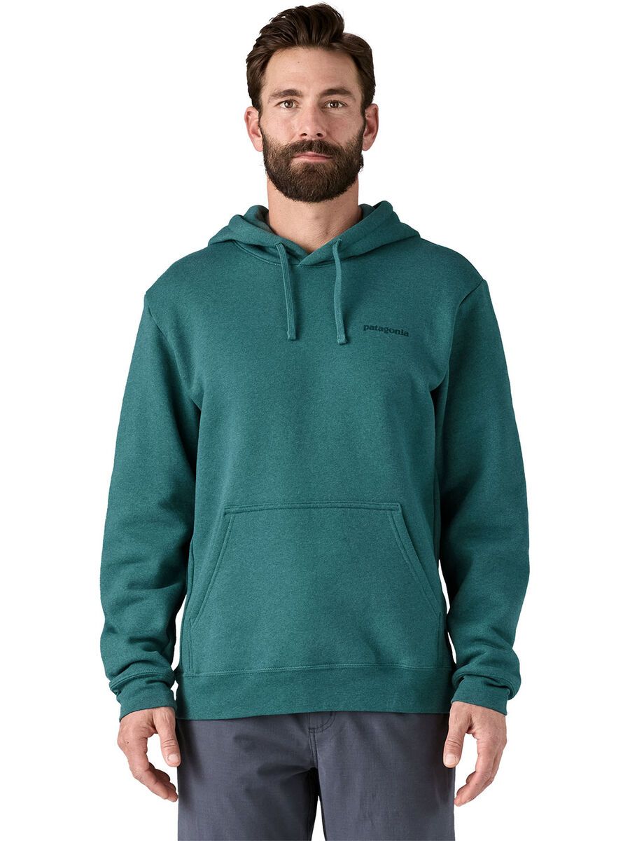 Patagonia Men's Boardshort Logo Uprisal Hoody, wetland blue - Bild 3