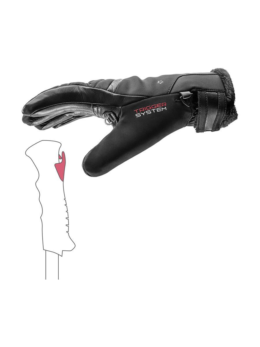 Leki Snowfox 3D Women, black - Bild 3