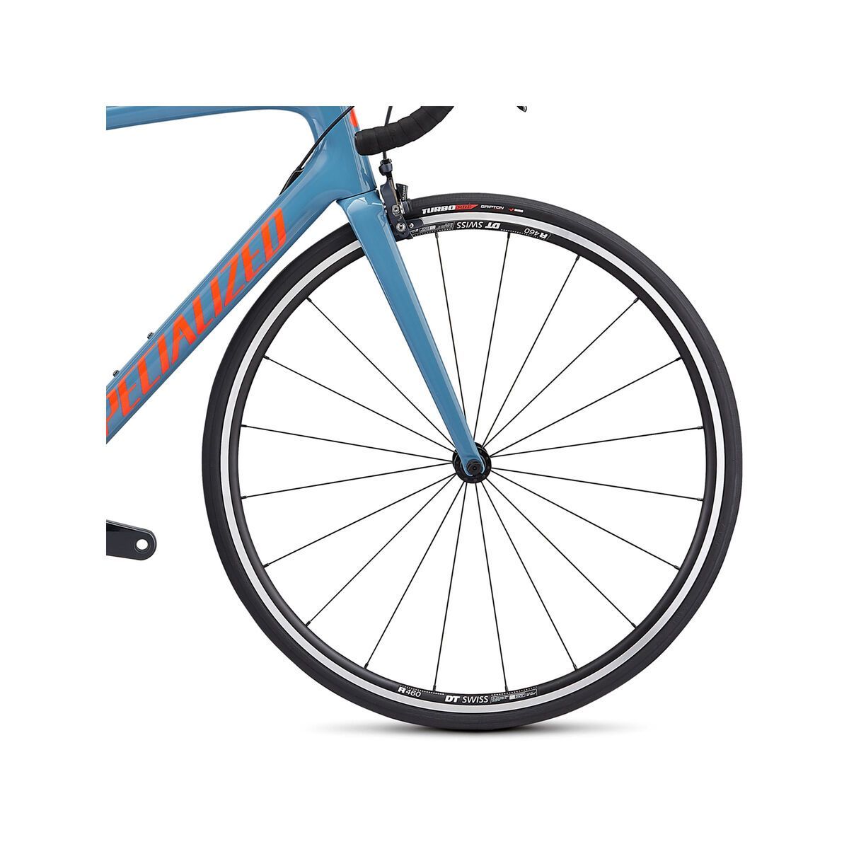 Specialized Tarmac Comp, gloss storm grey/rocket red/clean - Bild 4