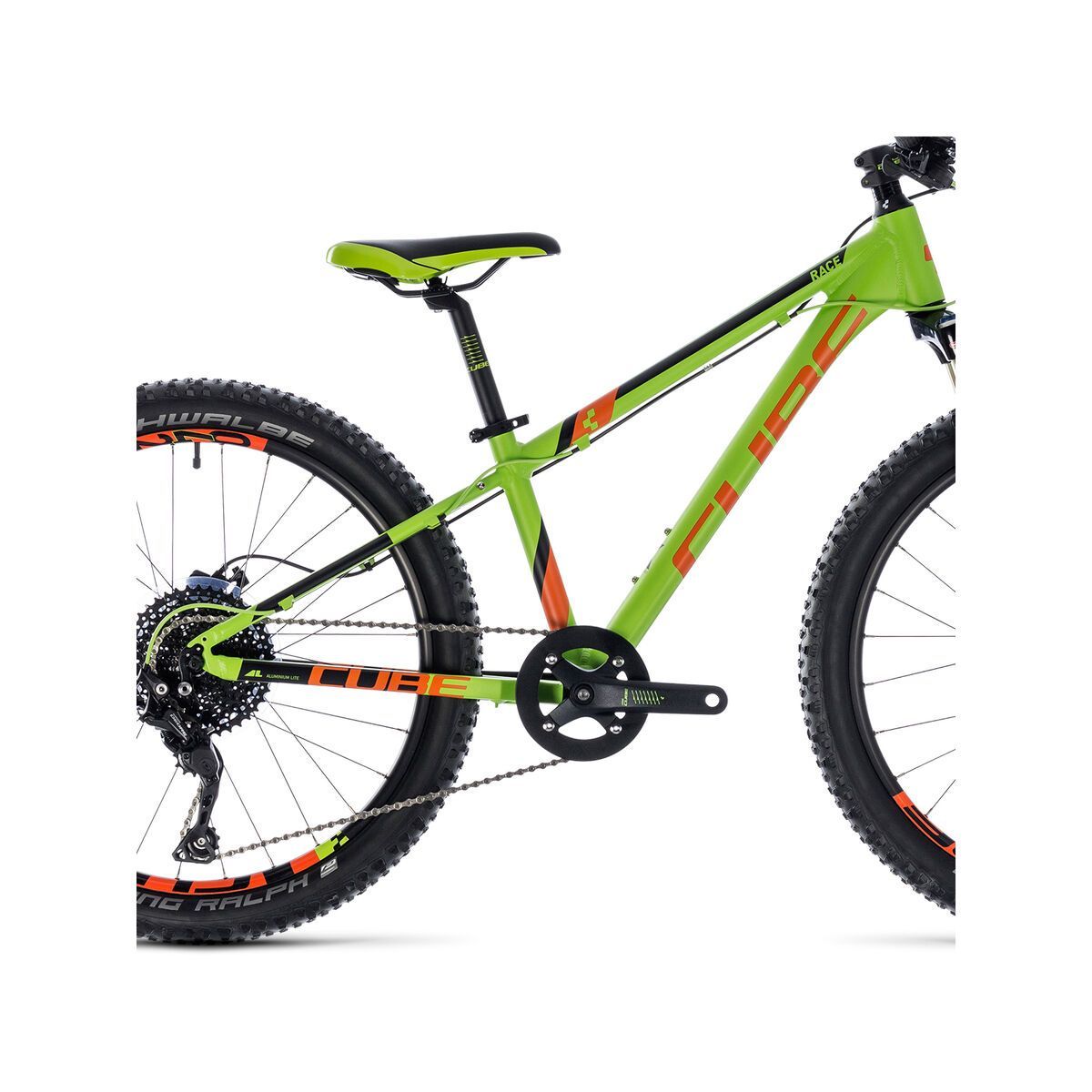 Cube Kid 240 Race, green´n´orange - Bild 4