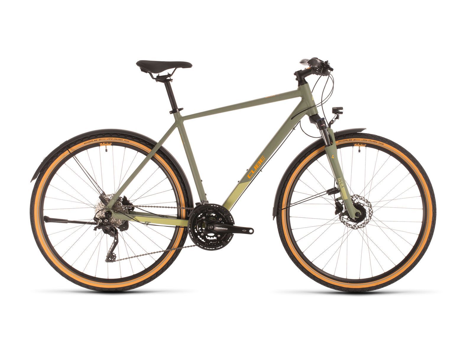 Cube Nature EXC Allroad, green´n´orange - Bild 1