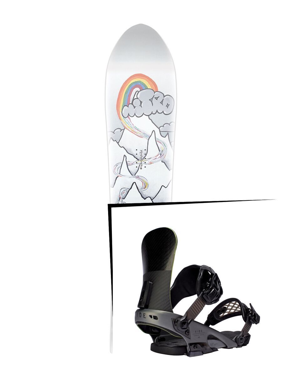 Set: Nitro Quiver Pow 2017 + Ride EL Hefe (1487140S) - Bild 1