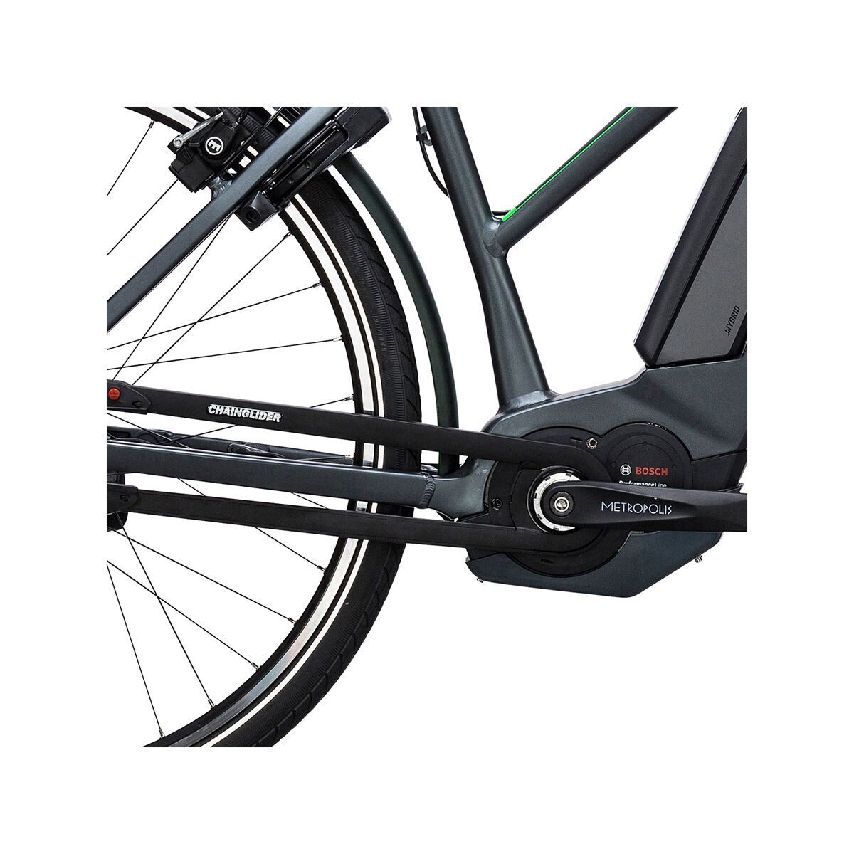 Cube Travel Hybrid Pro 500 Trapeze, grey´n´flashgreen - Bild 3