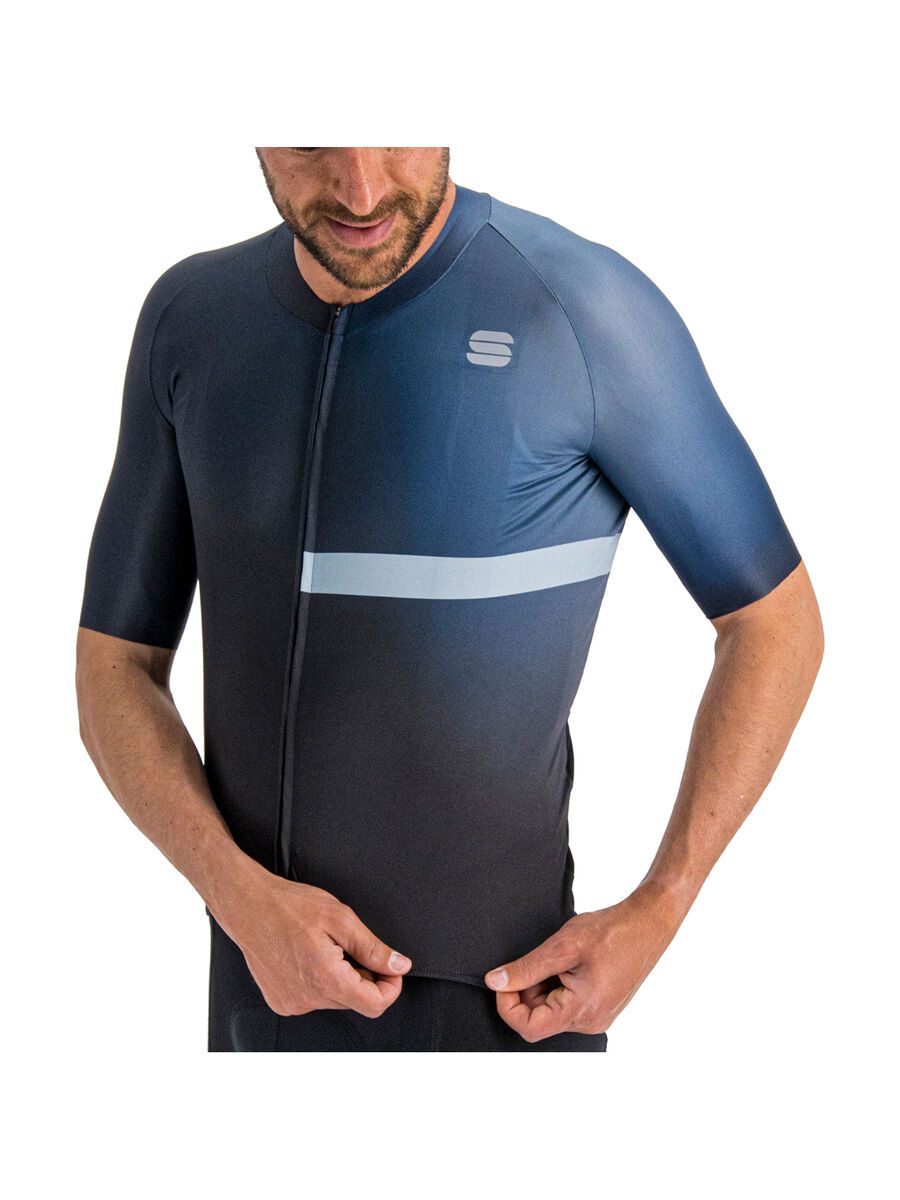 Sportful Bomber Jersey, black galaxy blue - Bild 5