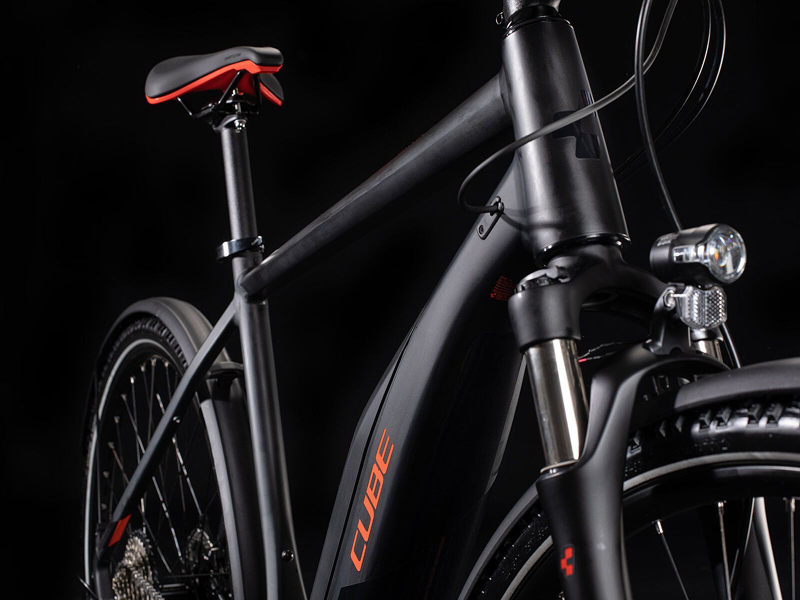 Cube Nature Hybrid EXC Allroad, black´n´red - Bild 3