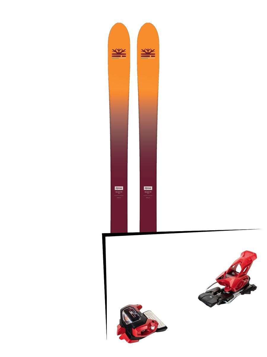 Set: DPS Skis Wailer F99 Foundation 2018 + Tyrolia Attack² 13 GW red - Bild 1