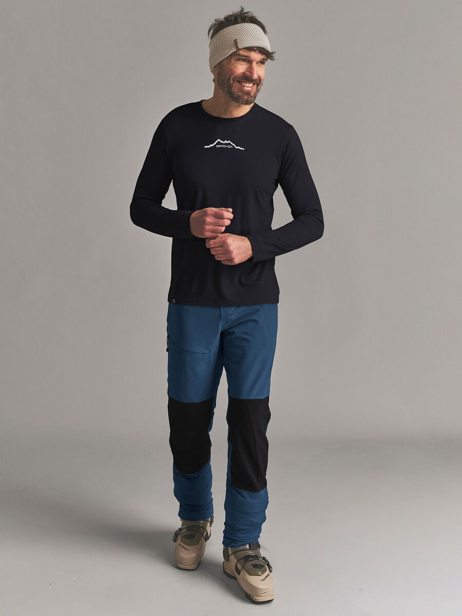 Ortovox 150 Merino Cool Mountain LS M, black raven - Bild 3