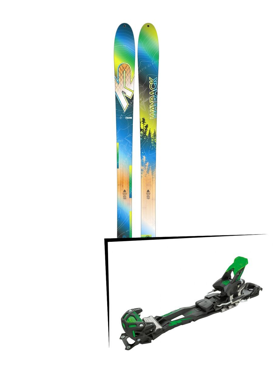 Set: K2 SKI Wayback 82 ECOre 2017 + Tyrolia Adrenalin 16 (1715219S) - Bild 1