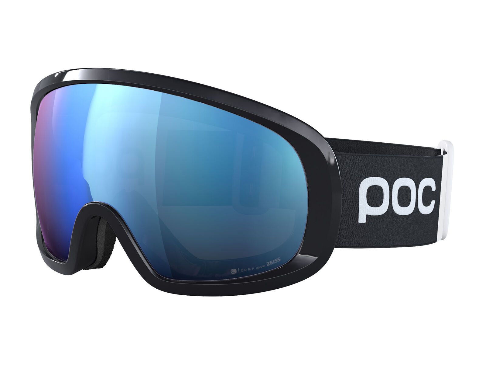 POC Fovea Mid Clarity Comp + Spektris Blue, uranium black - Bild 1