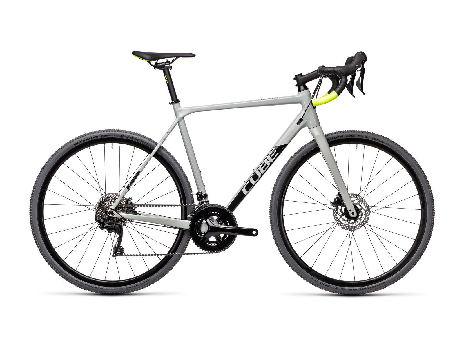 Cube Cross Race Pro, grey´n´flashyellow - Bild 1