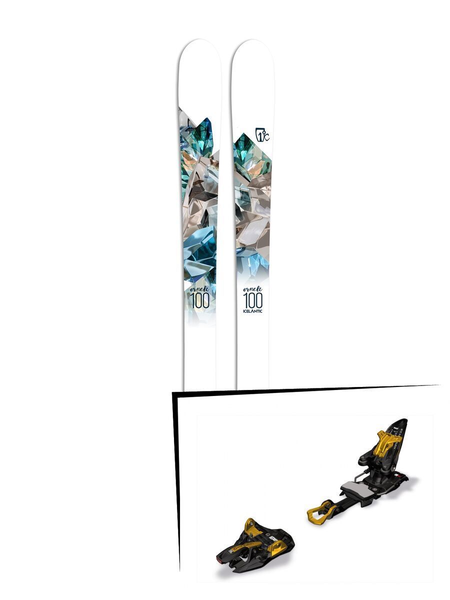 Set: Icelantic Oracle 100 2017 + Marker Kingpin 13 (1289302) - Bild 1