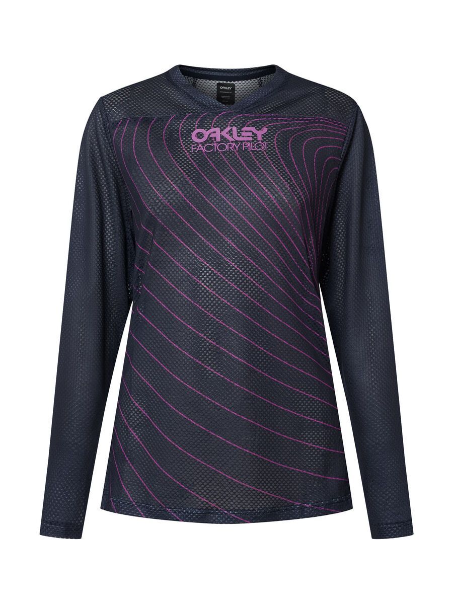 Oakley Wmns Factory Pilot RC LS Jersey, fathom - Bild 1