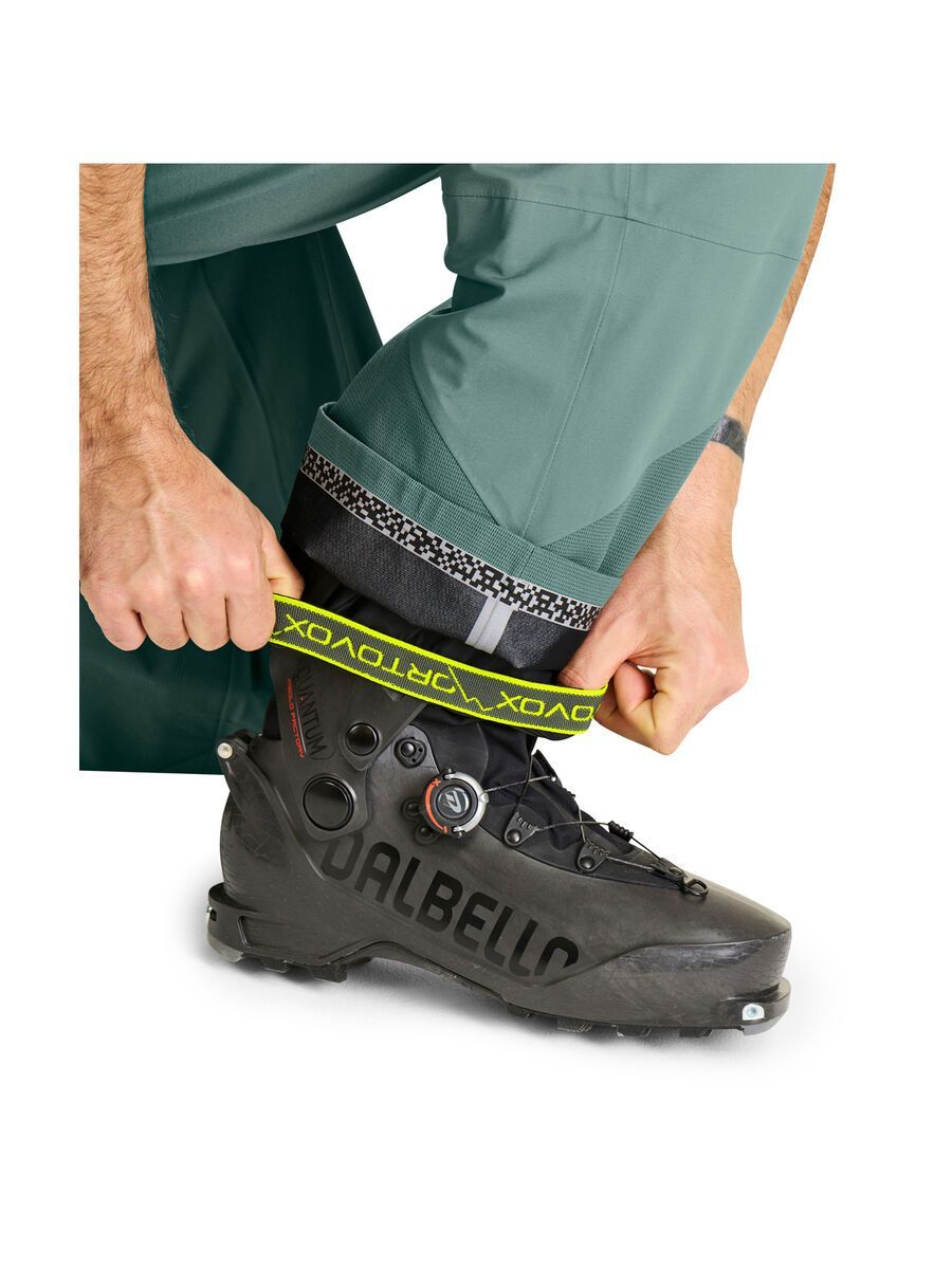 Ortovox 3L Deep Shell Pants M, black raven - Bild 6