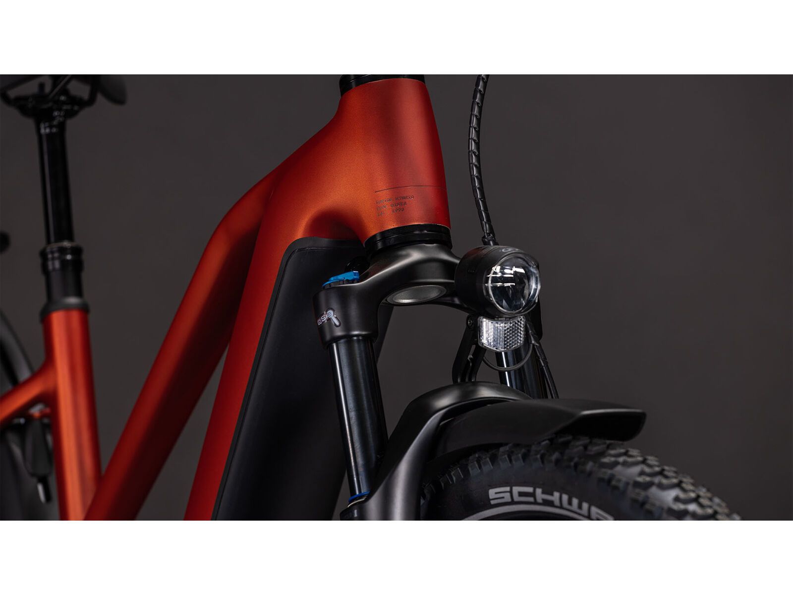 Cube Nuride Hybrid Pro 800 Trapeze, chilli´n´black - Bild 6