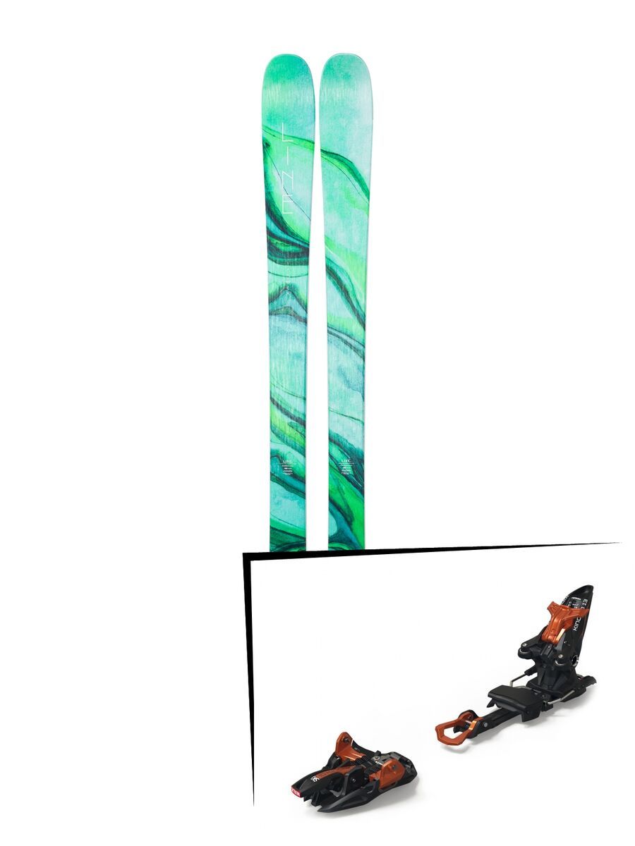 Set: Line Pandora 84 2019 + Marker Kingpin 13 black/copper - Bild 1