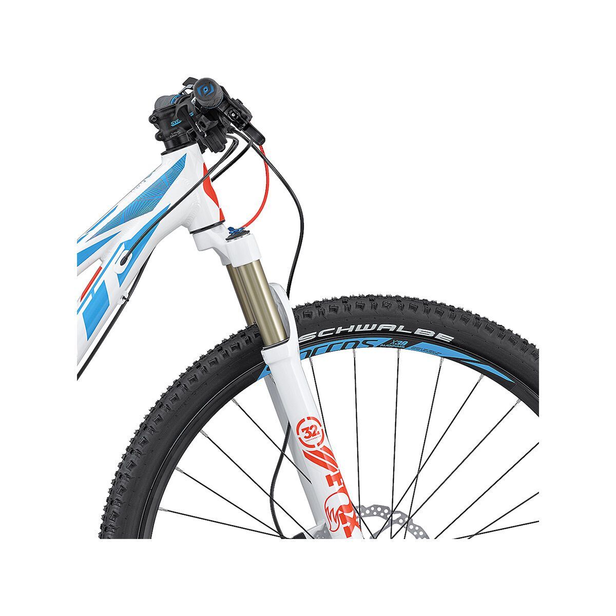 Scott Contessa Scale 900, white/blue/orange - Bild 5