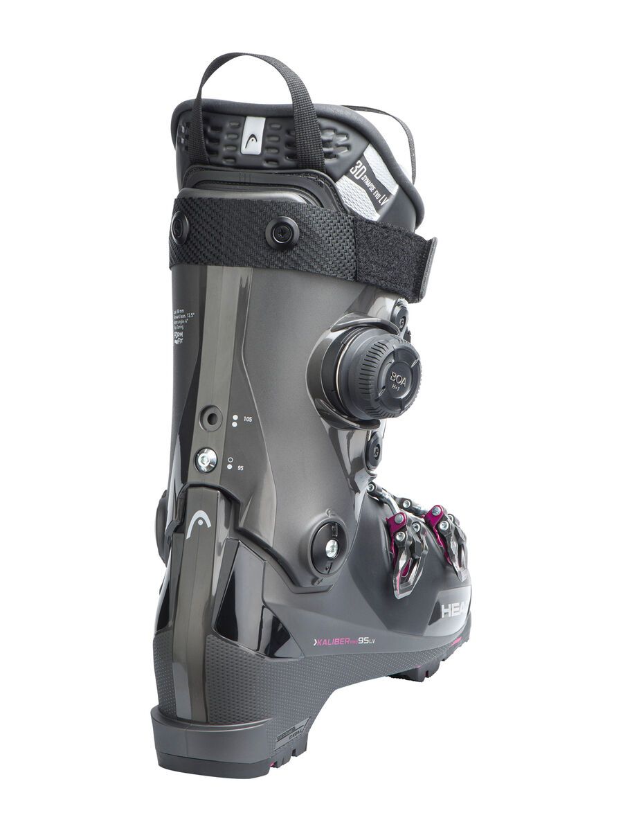 Head Kaliber Pro 95 W LV GW BOA, anthracite-fucsia - Bild 3